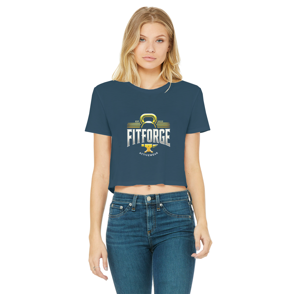 FITFORGE Classic Women's Cropped T-Shirt - FitForge Online