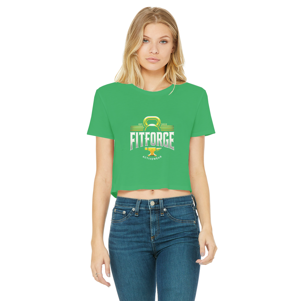 FITFORGE Classic Women's Cropped T-Shirt - FitForge Online