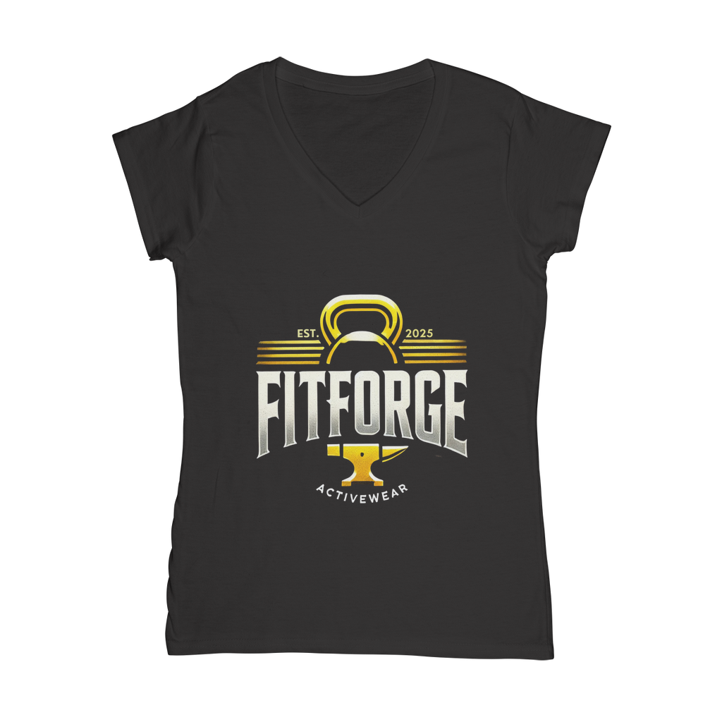 FITFORGE Classic Women's V-Neck T-Shirt - FitForge Online