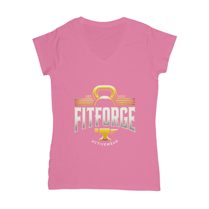 FITFORGE Classic Women's V-Neck T-Shirt - FitForge Online