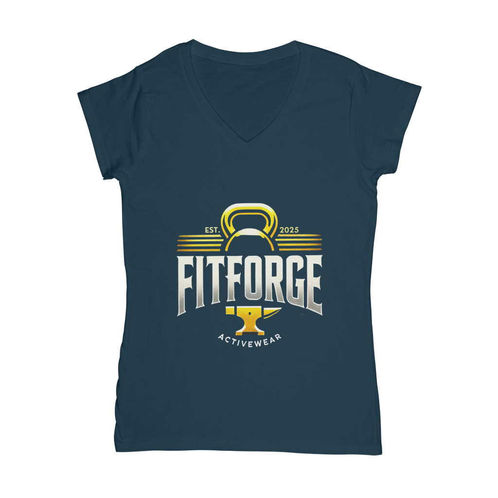 FITFORGE Classic Women's V-Neck T-Shirt - FitForge Online