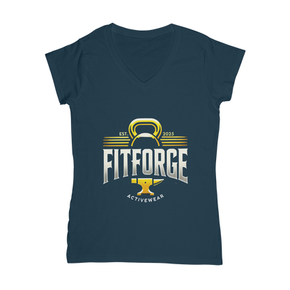 FITFORGE Classic Women's V-Neck T-Shirt - FitForge Online