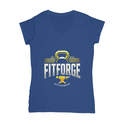 FITFORGE Classic Women's V-Neck T-Shirt - FitForge Online