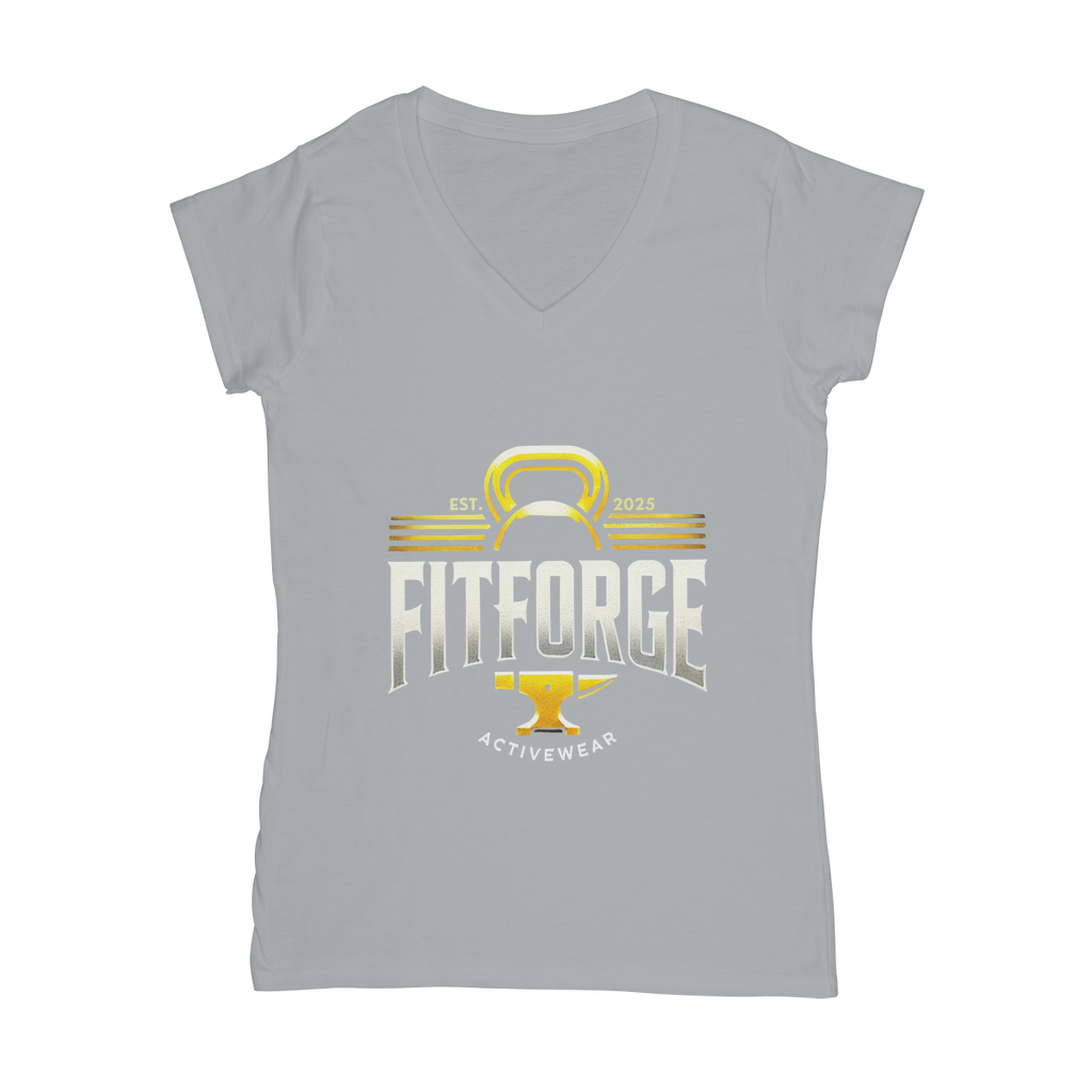 FITFORGE Classic Women's V-Neck T-Shirt - FitForge Online