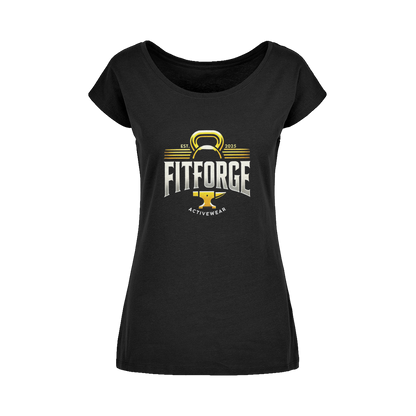 FITFORGE Wide Neck Womens T-Shirt - FitForge Online