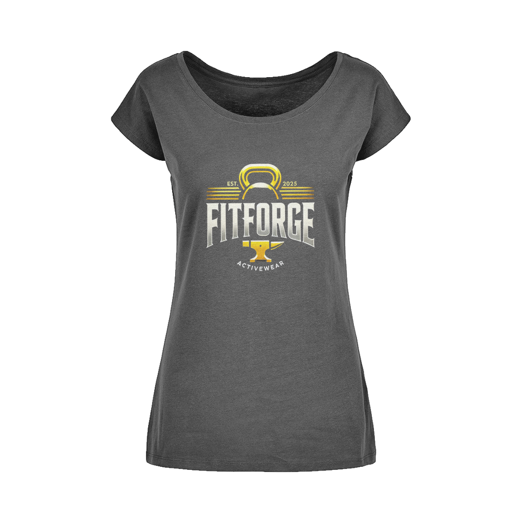 FITFORGE Wide Neck Womens T-Shirt - FitForge Online