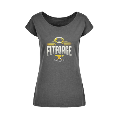 FITFORGE Wide Neck Womens T-Shirt - FitForge Online