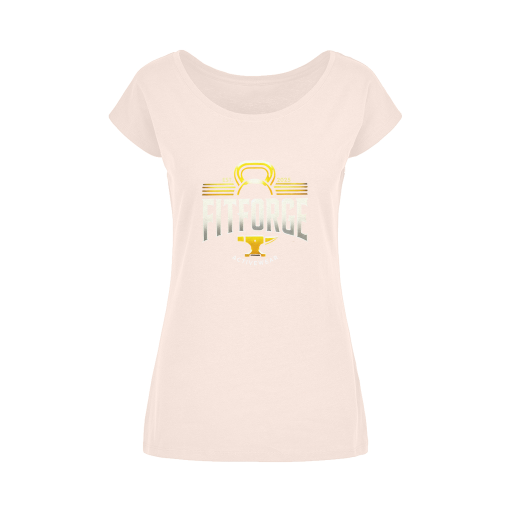 FITFORGE Wide Neck Womens T-Shirt - FitForge Online