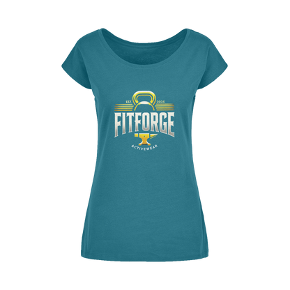 FITFORGE Wide Neck Womens T-Shirt - FitForge Online