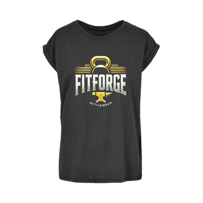 FITFORGE Women's Extended Shoulder T-Shirt - FitForge Online