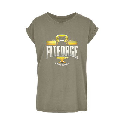 FITFORGE Women's Extended Shoulder T-Shirt - FitForge Online